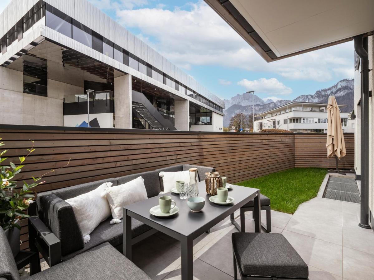 Ferienwohnung "Tiroler Alpenzauber" سانكت يوهان ان تيرو المظهر الخارجي الصورة